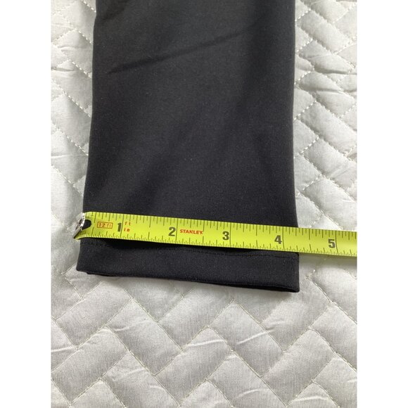 Black Maternity Leggings Medium High Waist Stretchy Polyester & Spandex NWOT - Picture 7 of 8